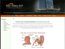 Tablet Screenshot of eastvalley-ent.com